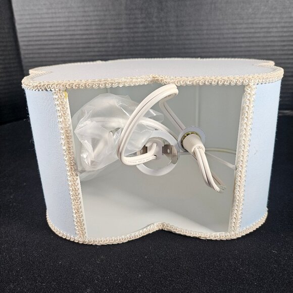 NIB Vintage Precious Moments Baby Nursery Cloud Shaped Lamp With Angel - Picture 8 of 13